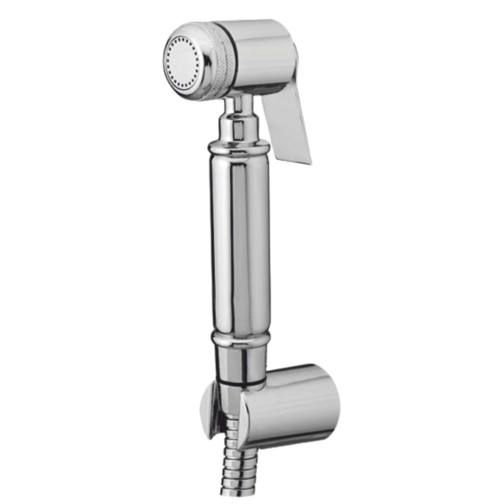 Health Faucet with 1.5 mtr. CP Flexible Hose (SS 304) & ABS Holder